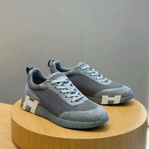 hermes bouncing sneakers grey