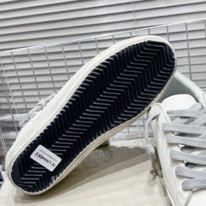 golden goose superstar sneakers silver