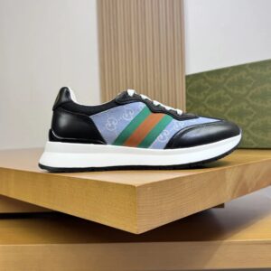 gucci ​re motion premium sneakers black blue