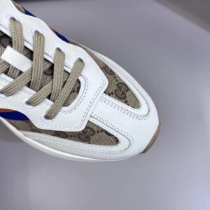 gucci ​re motion premium sneakers white gray