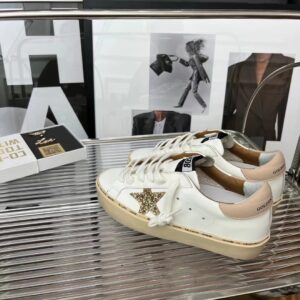 golden goose hi star sneakers brown gold