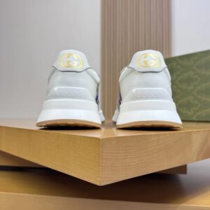 gucci ​re motion premium sneakers white gray
