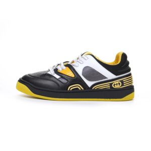 gucci screener low top sneakers yellow