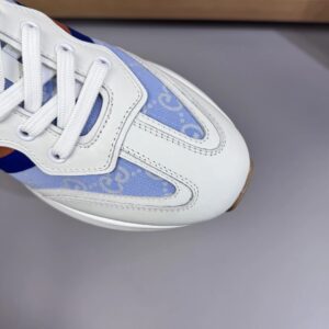 gucci ​re motion premium sneakers white blue