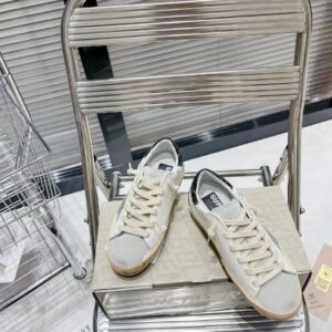 golden goose superstar sneakers black silver