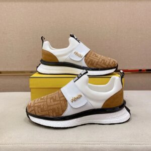 fendi high top sneakers white