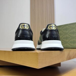 gucci ​re motion premium sneakers black green
