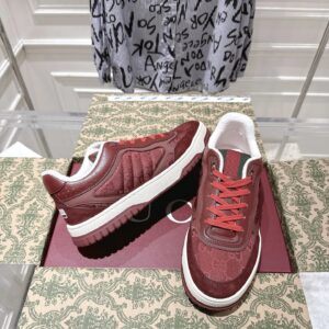 gucci re web sneakers red