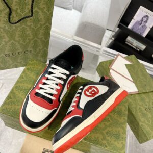 gucci lido mac80 sneakers black