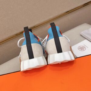 hermes lift slip ons sneakers blue white