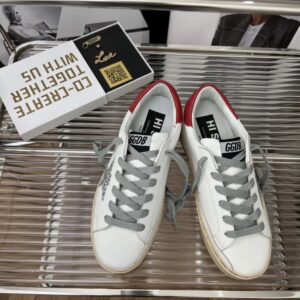golden goose hi star sneakers red tail