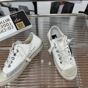 golden goose vstar2 sneakers canvas black