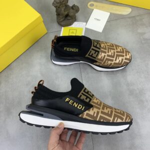 fendi new driving shoes black