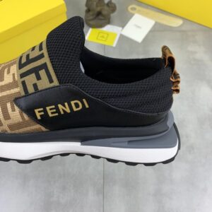 fendi new driving shoes black