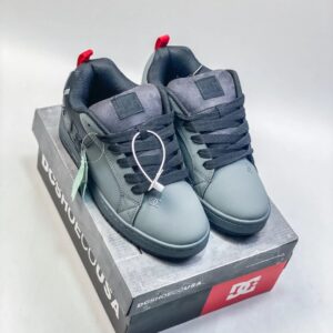 dc shoes grey skate sneakers