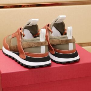 ferragamo casual sneakers brown
