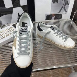 golden goose hi star sneakers black beige