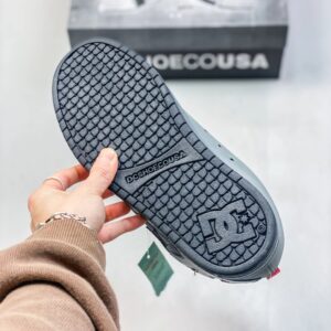 dc shoes grey skate sneakers