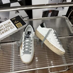 golden goose hi star sneakers black beige