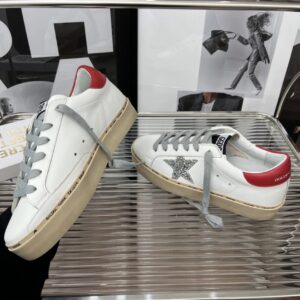 golden goose hi star sneakers red tail