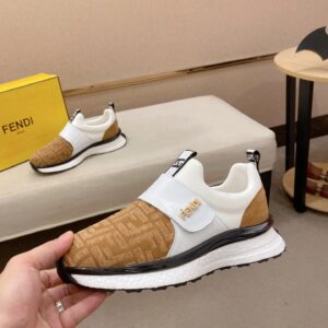 fendi high top sneakers white
