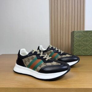 gucci ​re motion premium sneakers black gray