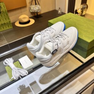 gucci screener low top sneakers white