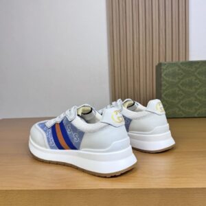 gucci ​re motion premium sneakers white blue