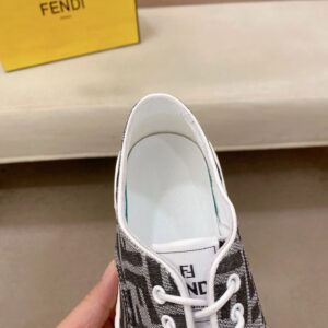 fendi new sneakers black gray