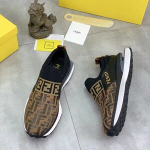 fendi new driving shoes black