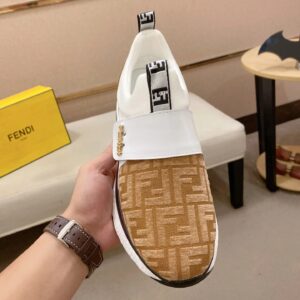fendi high top sneakers white