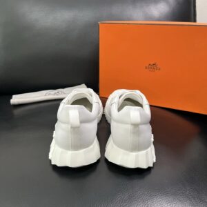 hermes bouncing luxury sneakers white