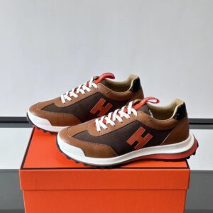 hermes hugo sneakers brown