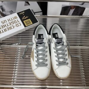 golden goose hi star sneakers black beige