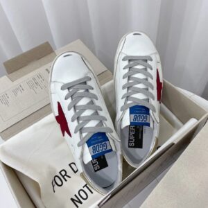 golden goose sstar sneakers red star