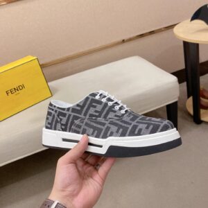 fendi new sneakers black gray