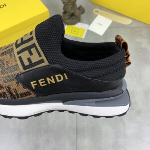 fendi new driving shoes black