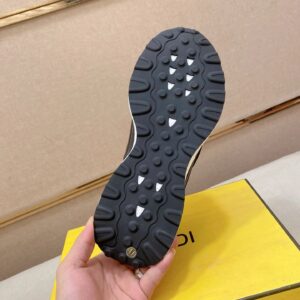 fendi high top sneakers black