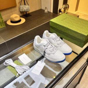 gucci screener low top sneakers white