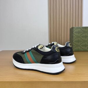 gucci ​re motion premium sneakers black green