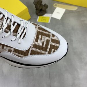 fendi new driving shoes white