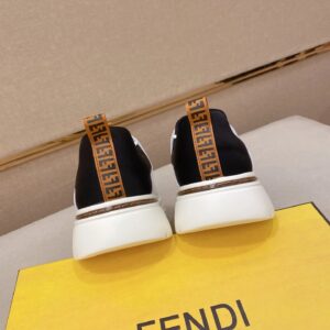fendi new sneakers leather white
