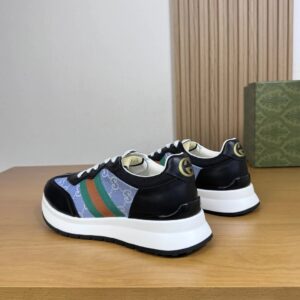 gucci ​re motion premium sneakers black blue