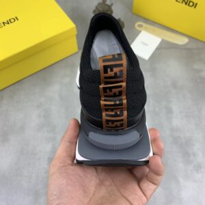 fendi new driving shoes black