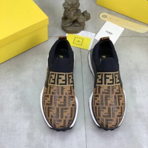 fendi new driving shoes black