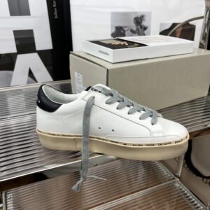 golden goose hi star sneakers black beige