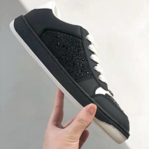 gucci distressed screener sneaker black