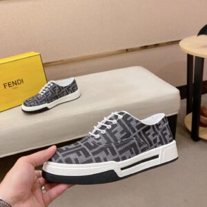 fendi new sneakers black gray
