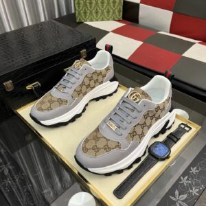 gucci signature sneakers beige