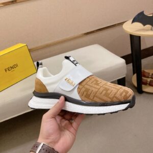 fendi high top sneakers white